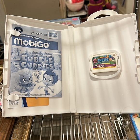 VTECH Nickelodeon bubble guppies, MobiGo game with original box - Picture 2 of 3